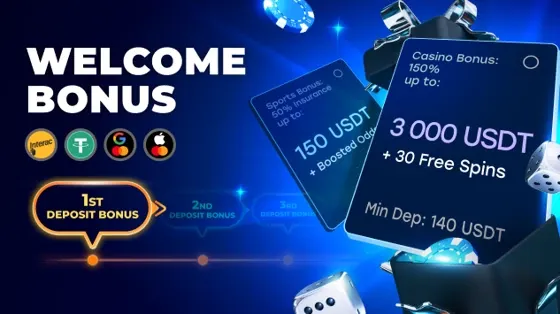 Welcome Bonus Awaiting You!